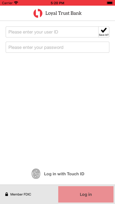 App screenshot