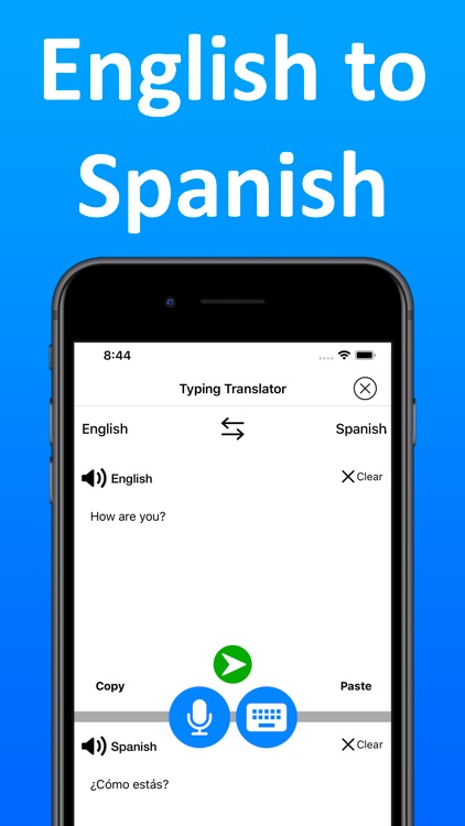 Translator: English to Spanish