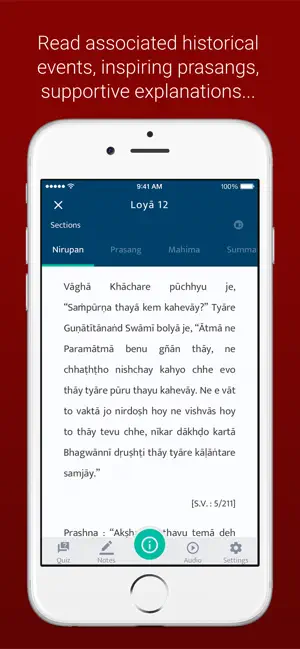 Vachanamrut Study App iPhone screenshot 4