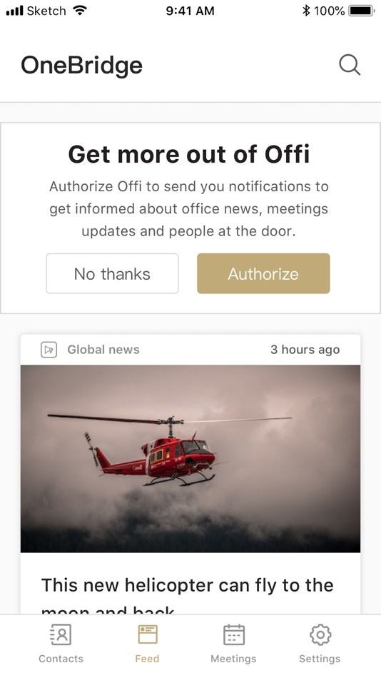 #3. Offi (iOS) 由: Developpements Third Bridge Inc.