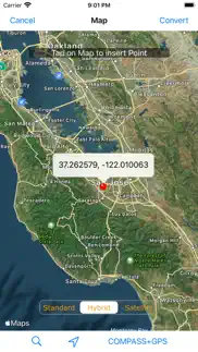 coordinate converter dd dms iphone screenshot 4