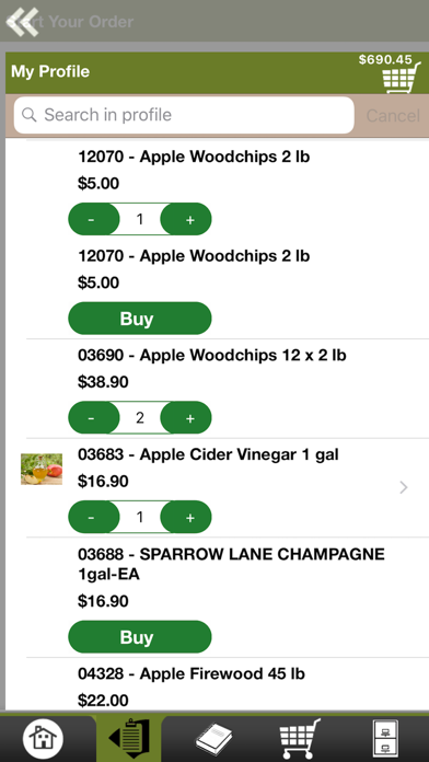 GreenLeaf Ordering App screenshot 4