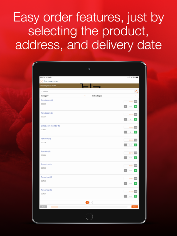 App screenshot