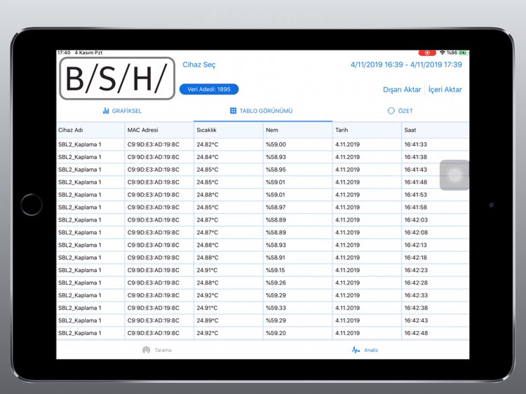 BSH Logger screenshot-4