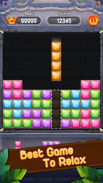 Screenshot #1 pour Block Jewel Crush - Match Game