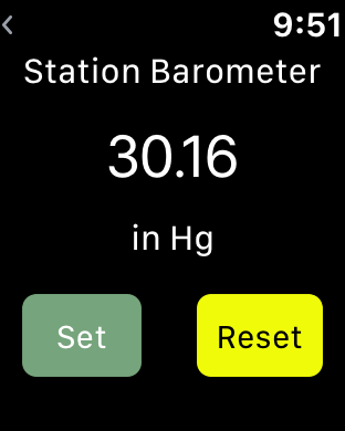Aviation Altimeter for Watch