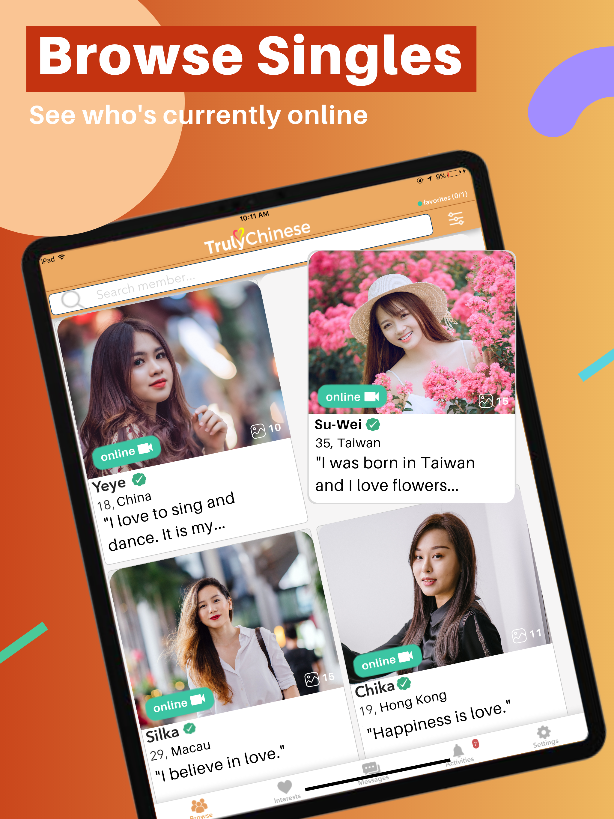 TrulyChinese - Chinese Dating screenshot 9