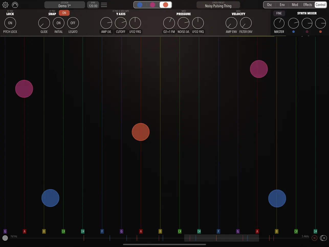 #2. Shoom Synthesizer (iOS) Bởi: Yuri Turov