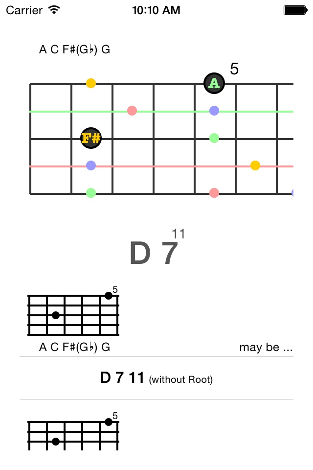 Charango Chord screenshot 2