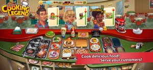 Cooking Legend Restaurant Game screenshot #1 for iPhone