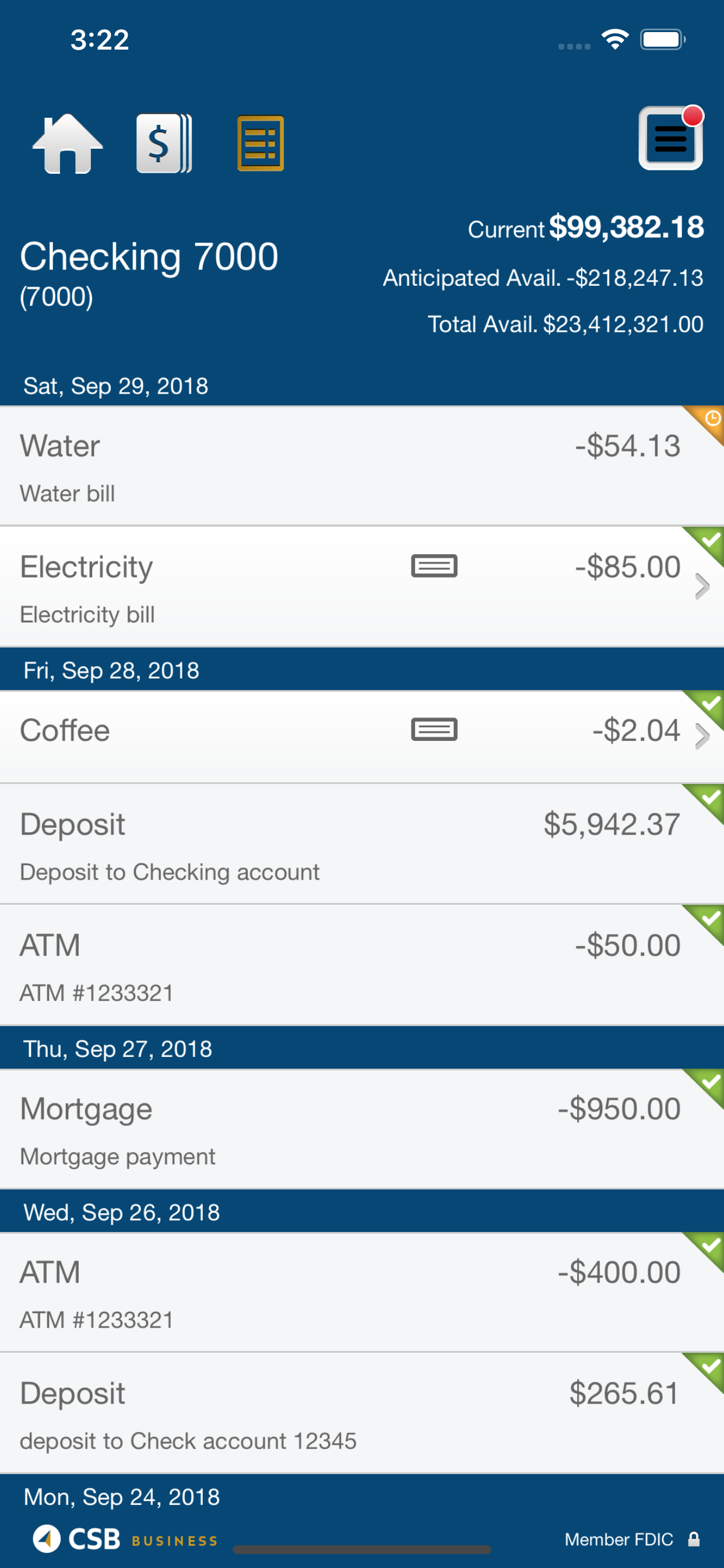 Coastal States Bank Business screenshot 5