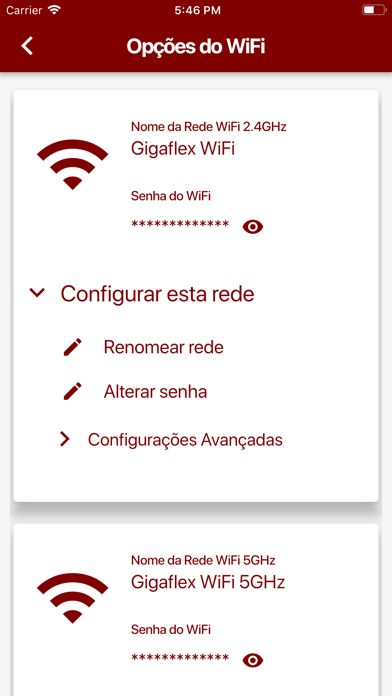 Gigaflex Internet Screenshot