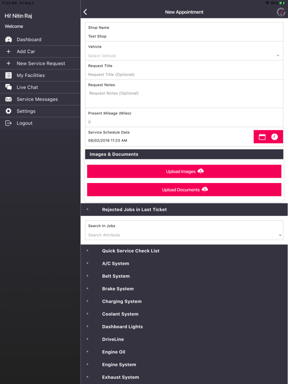 Digital Glovebox iPad screenshot 4 - Productivity app
