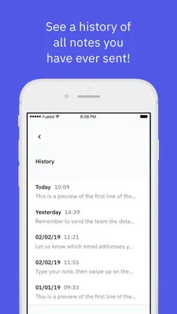 Flite - Email Yourself Notes screenshot 6