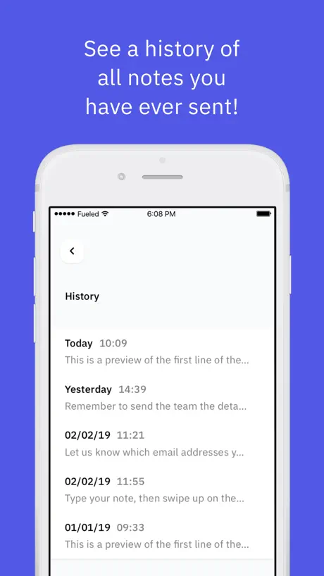 Flite - Email Yourself Notes