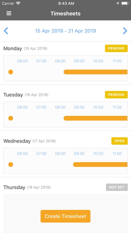 Track - Timesheets made easy