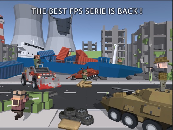 Screenshot #6 pour Block gun battle 3d