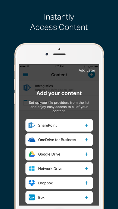 SharePlus for MobileIron Screenshot