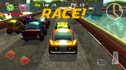 screenshot of Cartoon Super Racer 5