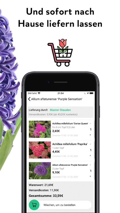 FlowerCam Gartenblumen kaufen