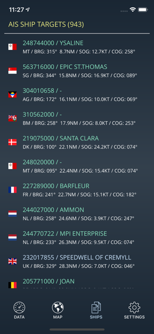 OceanTrack Screenshot