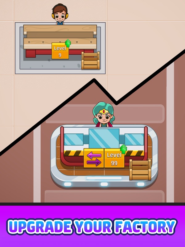 Idle Factory Tycoon screenshot 9