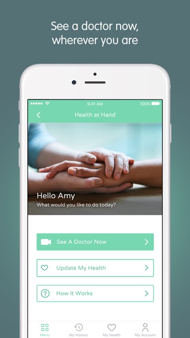 Screenshot #1 pour Health at Hand: Online Doctor