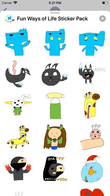 Fun Ways Of Life Sticker Pack