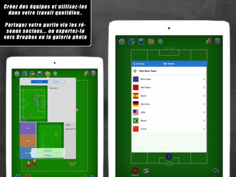 Screenshot #6 pour Planche Tactique: Football