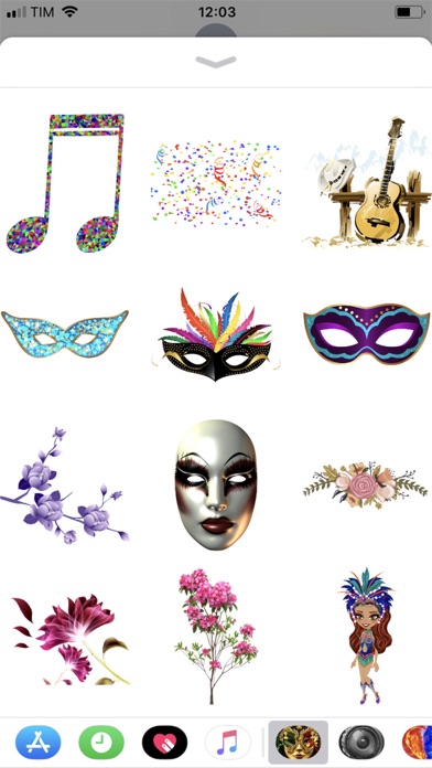 Screenshot #2 pour Carnival Party - Stickers