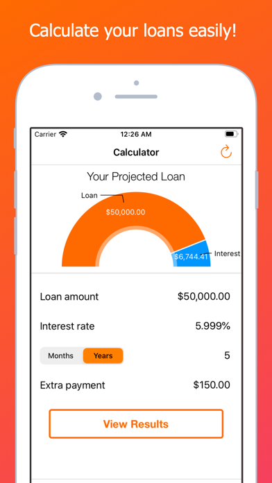 Loan Master Screenshot 1 - AppWisp.com Loan Master Screenshot 1 - AppWisp.com