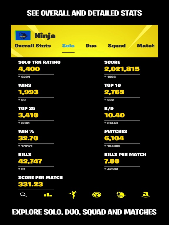 The Stats Tracker For Fortniteのおすすめ画像3