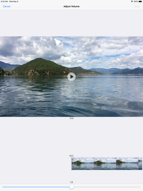 Video Maker - Text & Music iPad screenshot 9 - Photo & Video app