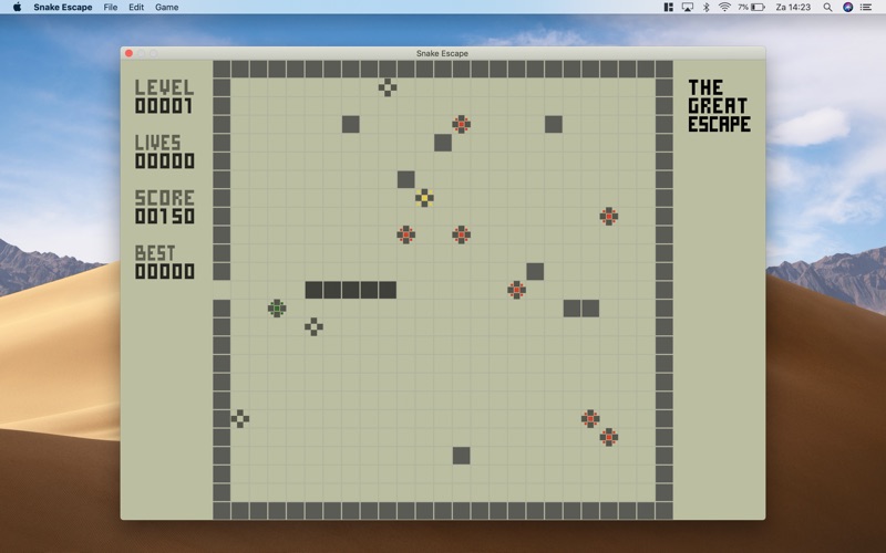 Snake Escape - Classic Arcade iPhone screenshot 1 - Games app
