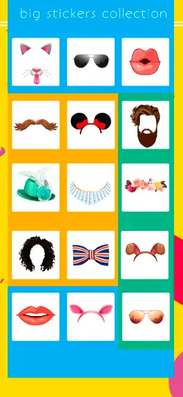 Game screenshot Carnival face stickers apk