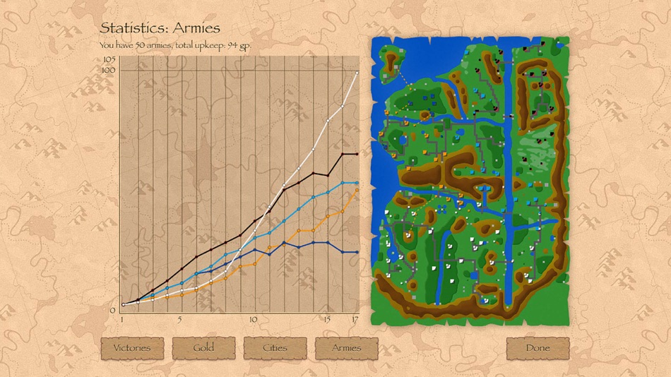 #7. Warlords Classic Strategy (iOS) 由: Konstantin Slichnyi