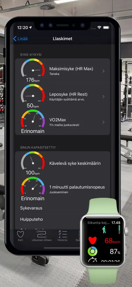 Cardio Zones.