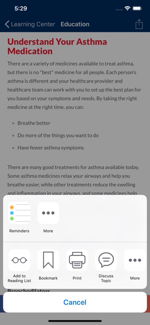 Asthma Manager(圖5)-速報App