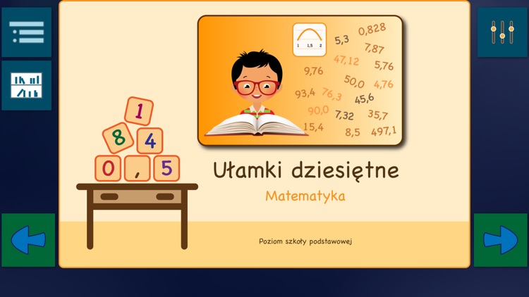 Ułamki dziesiętne - Magiwise