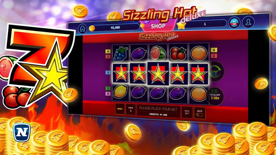 Screenshot von Sizzling Hot™ Deluxe auf dem iPhone 3