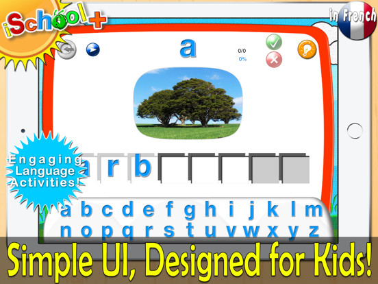 iSchool+ for French Language! iPad screenshot