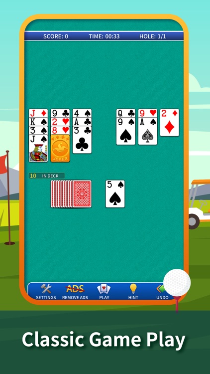Golf Solitaire Classic.