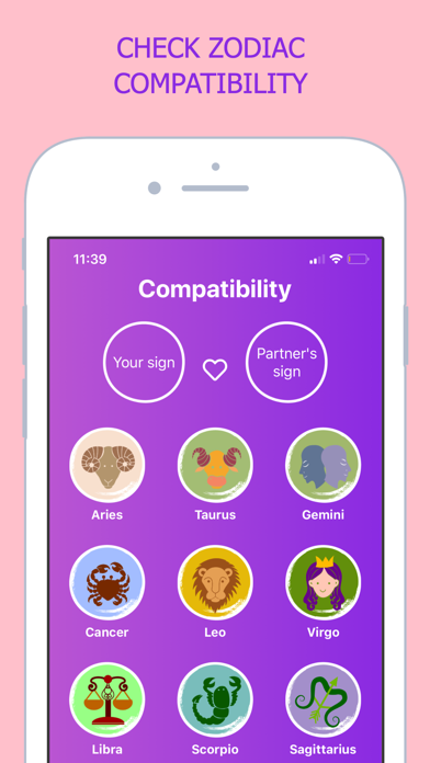 Screenshot #3 pour Horoscope Compatibility