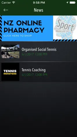 Game screenshot Pompallier Tennis Club hack