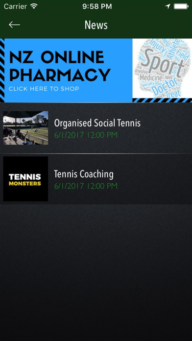 Screenshot #3 pour Pompallier Tennis Club