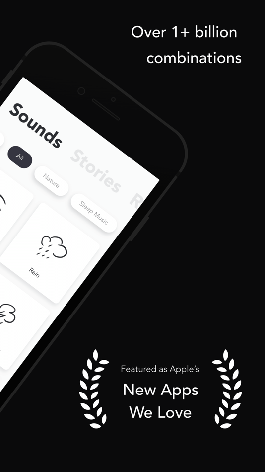 #2. Soundly - White Noise Sleep (iOS) Bởi: Rockwell Ventures