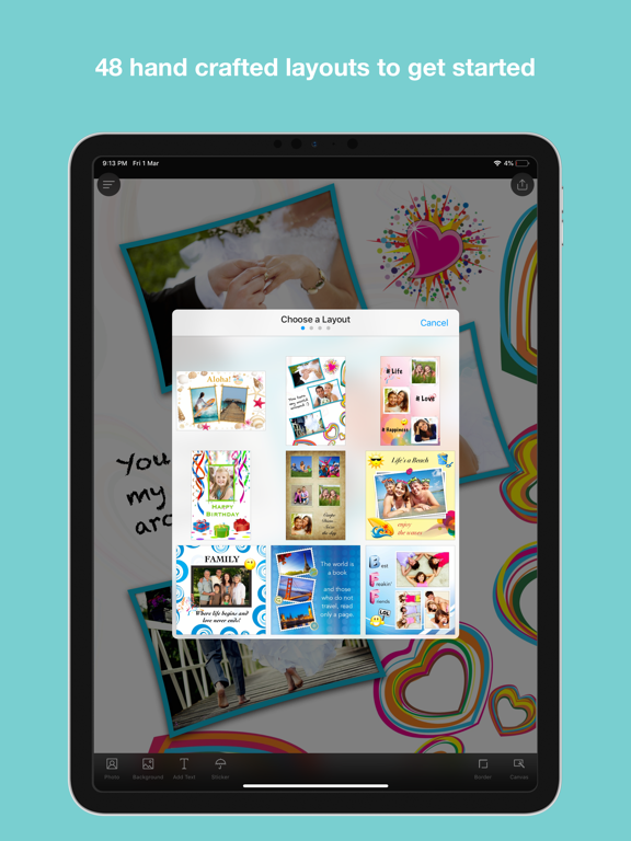 Photo Wall Pro - Collage Appのおすすめ画像1