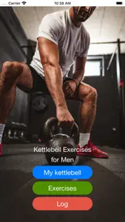 kettlebell exercises for men iphone screenshot 1