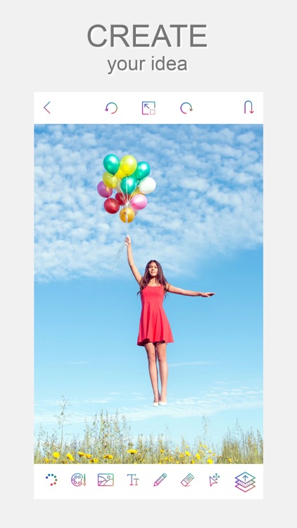 Fotoshop - Combine Text Editor