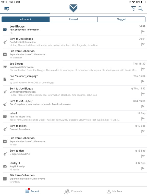 Screenshot #5 pour Secure Portal